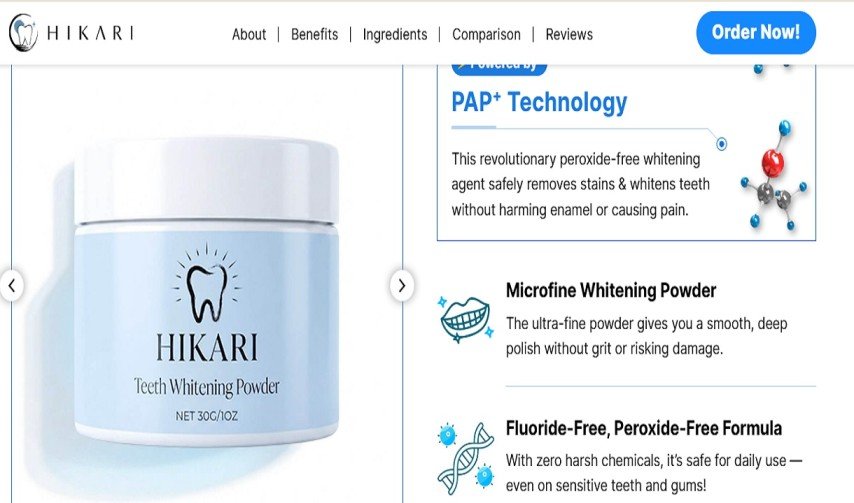 hikariwhitening com Review 2026