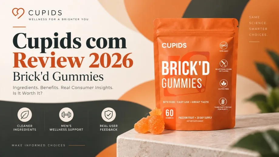Cupids com Review 2026 featuring Brick'd Gummies and consumer safety analysis